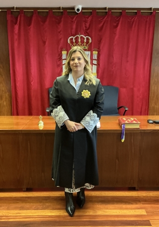 La magistrada Leyre Úriz Marturet